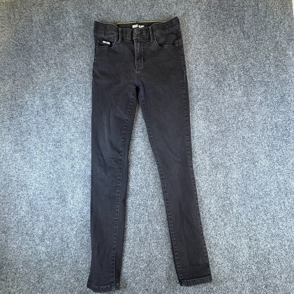 DKNY Bleecker Shaping Skinny‎ Jeans Womens 25x27.5 Black Denim Cotton Mid Rise